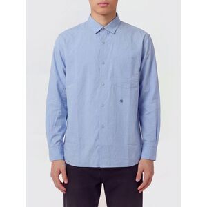 Nanamica Shirt Men Gnawed Blue